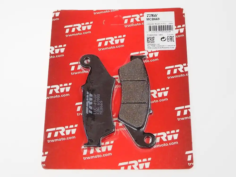 Abverkauf MCB669, mcb 669: Lucas Scheibenbremsbeläge vorn MCB669, mcb 669