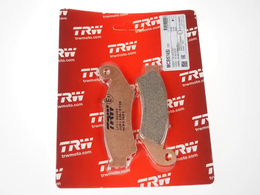 Top-Preis MCB574 RSI SI Lucas Sinter Bremsbeläge vorn passend für Honda