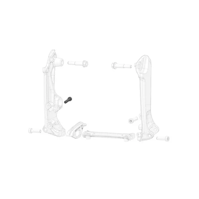 Swingarm shaft clamp screw Zertifiziert