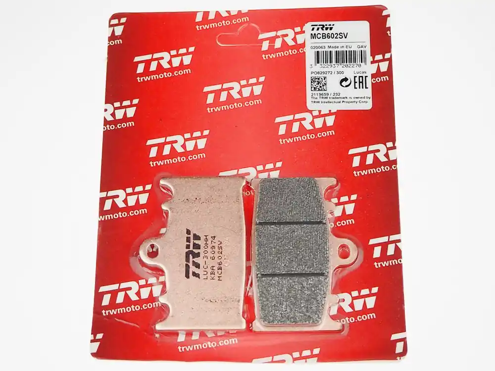 MCB602SV, mcb 602 sv: Lucas Vorderrad Sinterbelag Begrenztes Angebot