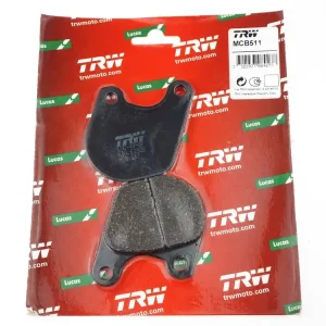 MCB511 Lucas Bremsbeläge organisch vorn passend für Harley Davidson Rabatt