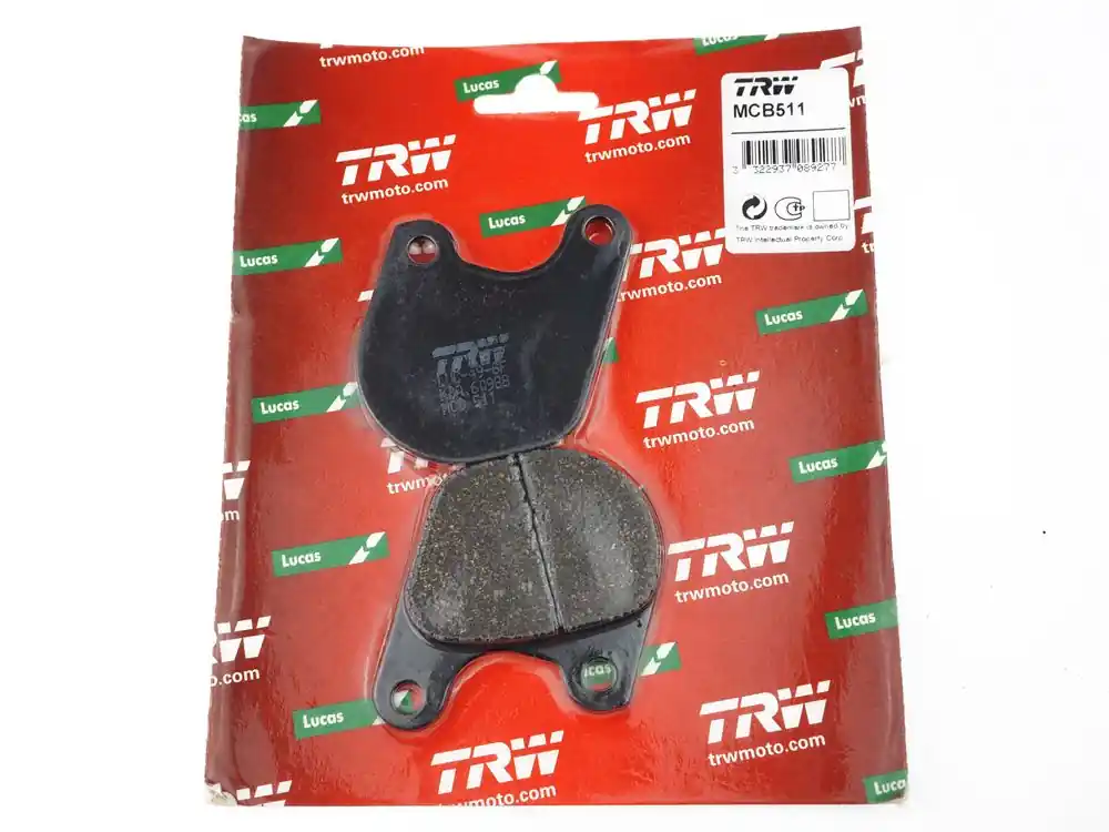 MCB511 Lucas Bremsbeläge organisch vorn passend für Harley Davidson Rabatt