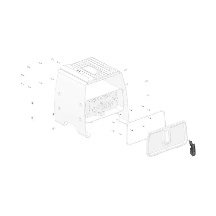 Verriegelung des Ladegerätgehäusedeckels Letzte Chance