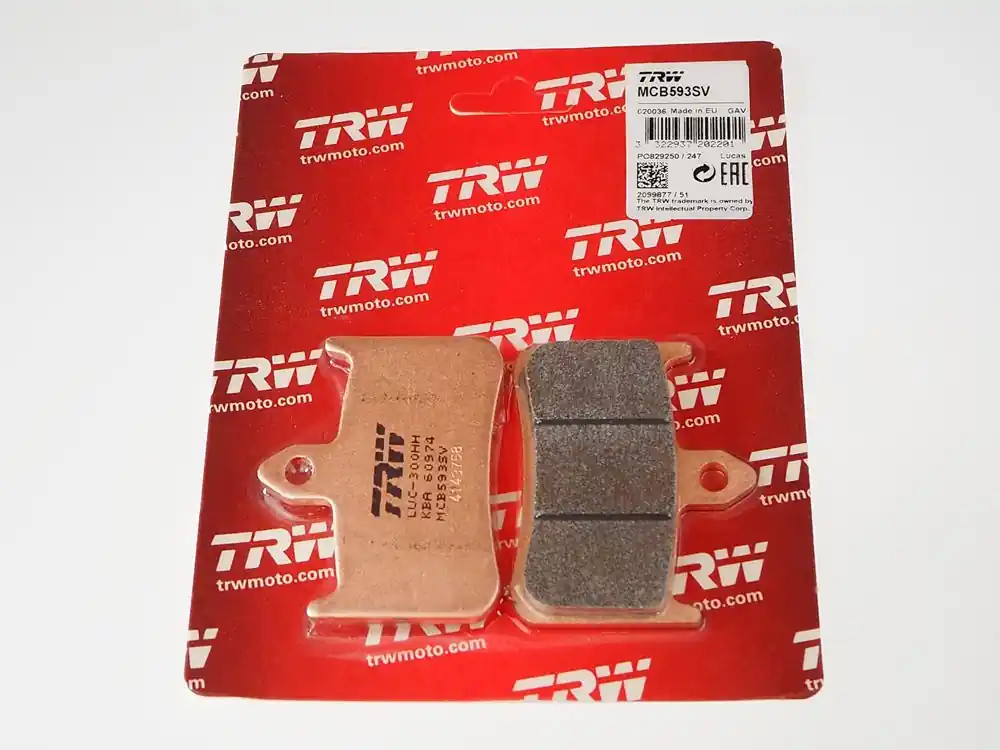 MCB593SV Lucas SINTER-Scheibenbremsbeläge vorn passend für Honda CB900 Hornet / CBR 900 Fireblade / Sichere Zahlung