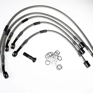 TRW Stahlflexleitung: MCH857V5 vorn m. ABE passend für Yamaha FZ1 Fazer, 1000 ABS Bj. 07-12 Begrenztes Angebot