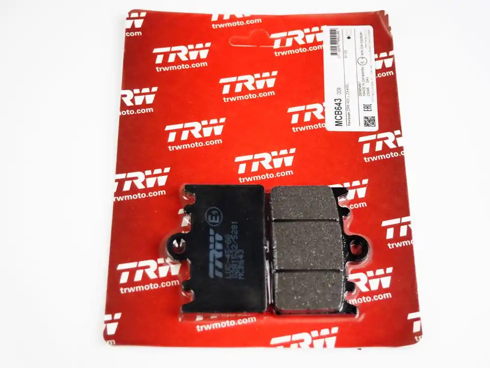 Finale Aktion MCB643 MCB643TRQ Lucas Bremsbeläge vorn passend für Kawasaki ZXR 400 ZX400L Baujahre: 91-03
