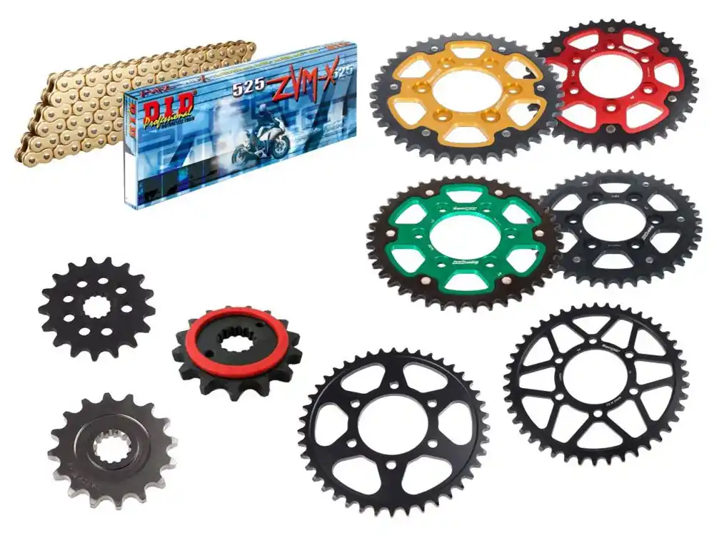 Top-Preis DID Kettensatz passend für Kawasaki ZX-10R Ninja (Bj.04-05) DID525ZVM-X2 Kette