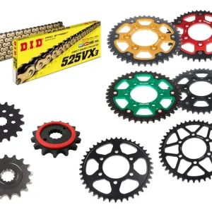 Direkt Vom Hersteller DID Kettensatz passend für Kawasaki ZX-7RR N1-5 (96-02) DID525VX3 Kette