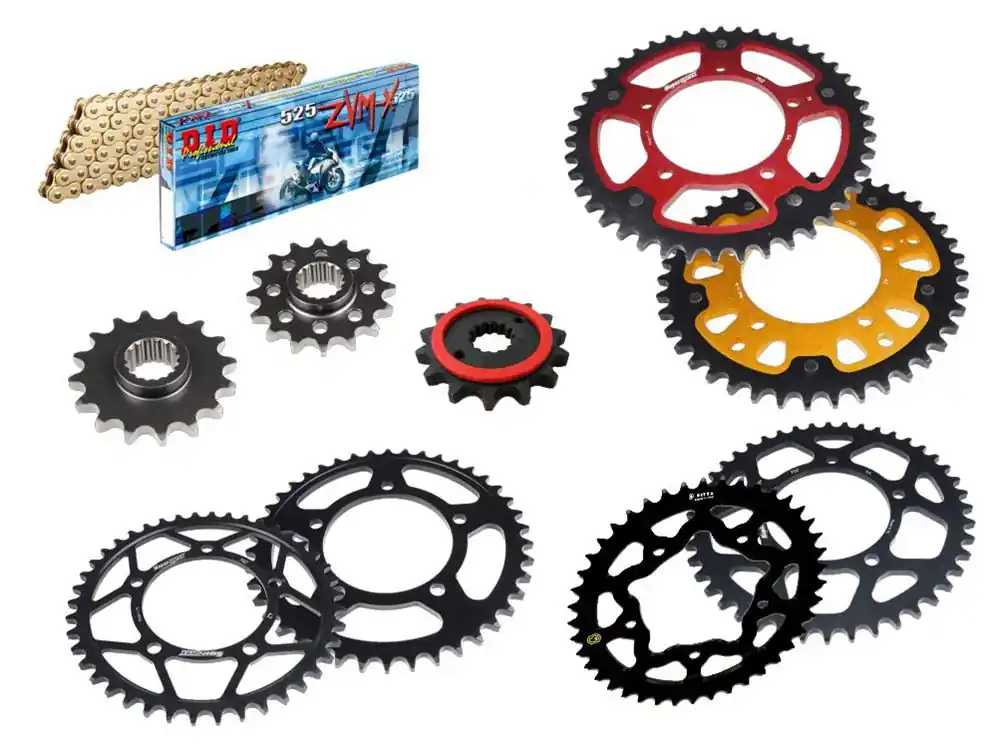 Heißes Angebot DID Kettensatz passend für Aprilia 1000 RSV R SL SP Factory (04-) DID525ZVM-X2 Kette