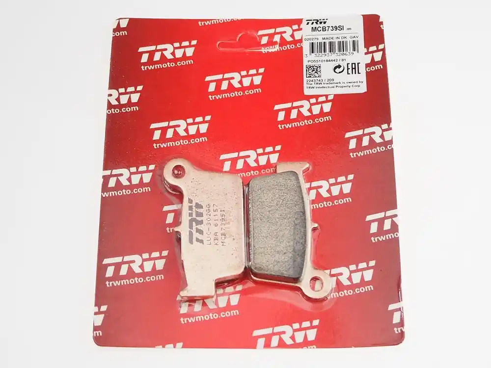 MCB739SI: Lucas Sinter-Scheibenbremsbeläge hinten MCB739SI Sonderaktion
