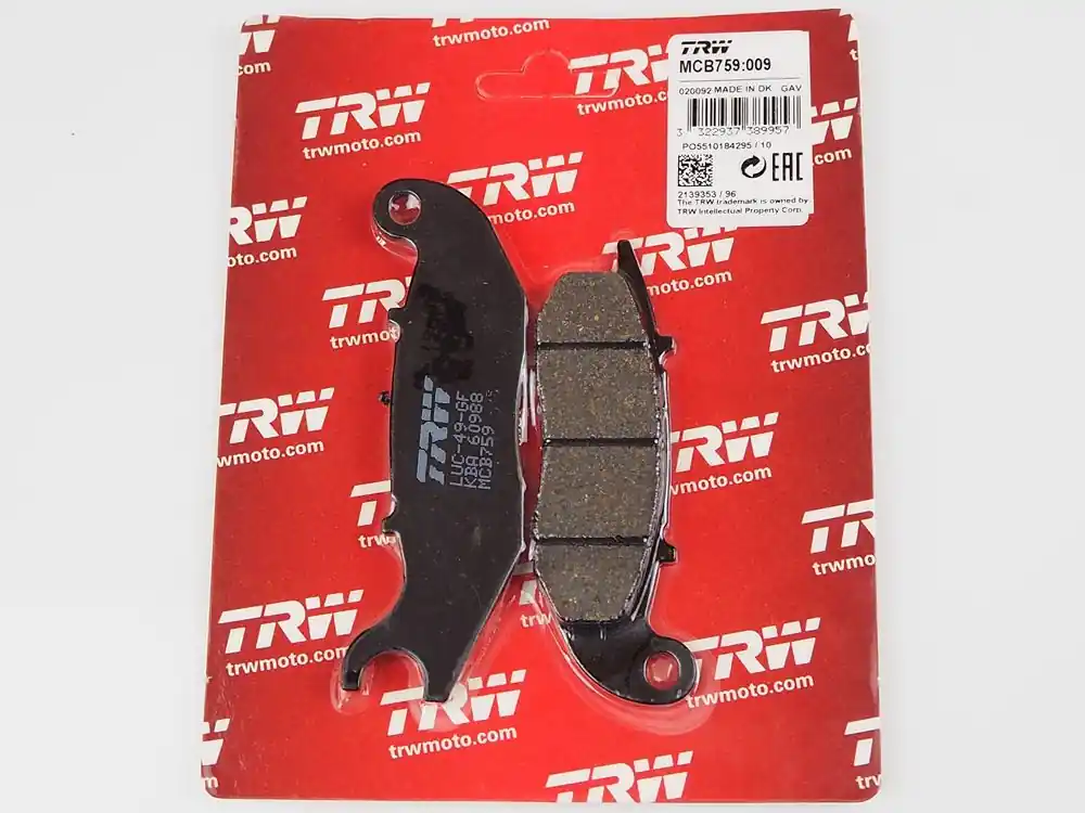 Zertifiziert MCB759 / MCB759EC Lucas Scheibenbremsbeläge vorn passend für Honda 125 INF Innova / CBF 125 / CBR 12