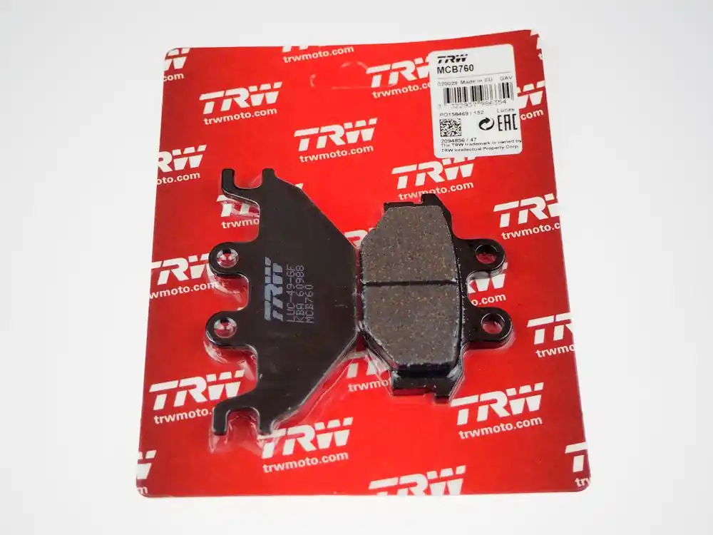 MCB760 Lucas Bremsbeläge hinten Yamaha MT125 / YZF-R 125/ Sym Wolf / Kymco - mcb760 Beliebt