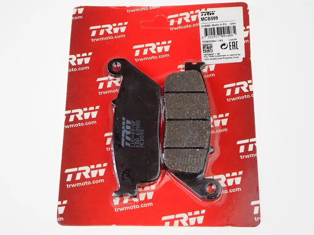 MCB599, mcb 599: Lucas Scheibenbremsbeläge hinten MB599 Nur Heute