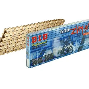 Neue Ware Kette DID Motorrad DID530ZVMX / DID 530 ZVM-X / ZVMX (G&G) 124 Glieder, endlose X-Ringkette