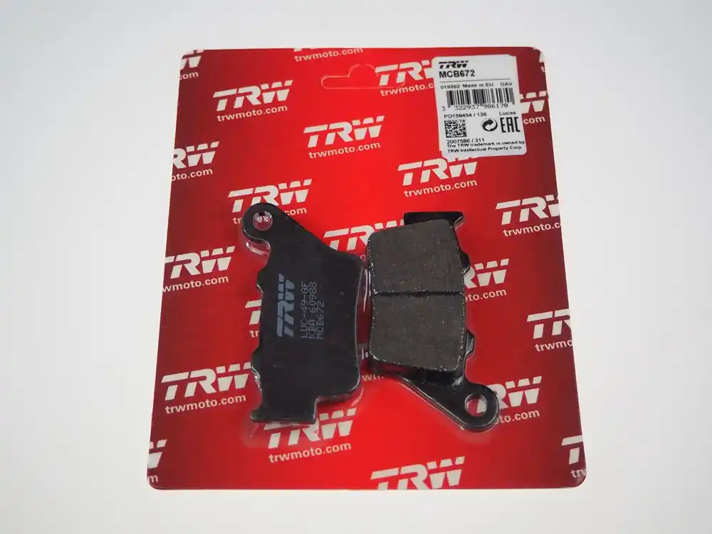 MCB672, mcb 672: Lucas Scheibenbremsbeläge hinten MCB672, mcb 672 Knallerangebot