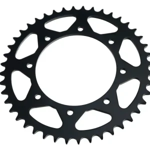 Super-Preis Kettenrad Stahl CNC 37 bis 47 Zähne (520) passend für Kawasaki W800 / KLR650 / KLX650