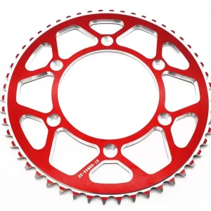 Begrenztes Angebot Kettenrad Alu 40 - 53 Zähne mit Schlammnuten (520) passend für Honda CR / CRF / XR