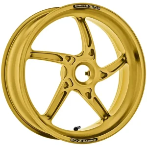 Sofort Bestellen OZ Piega R Aluminium Felgensatz gold matt passend für Ducati Panigale V2 955 & Streetfighter V2
