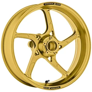 Abverkauf OZ Piega R Aluminium Felgensatz gold matt passend für Ducati Panigale 899/959