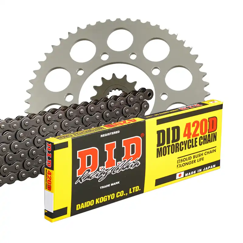 DID Kettenkit (für: Beta RR 50 Enduro 05-11 ) 420 D Markenware