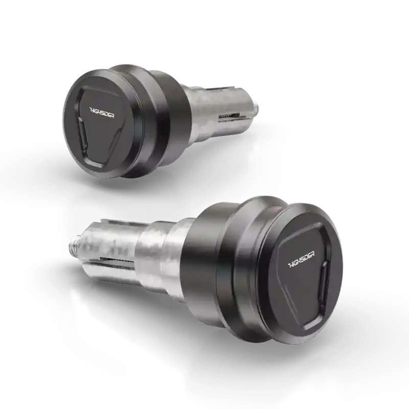 HIGHSIDER Esagano-LS Lenkergewichte Schwarz (Paar) Top-Preis