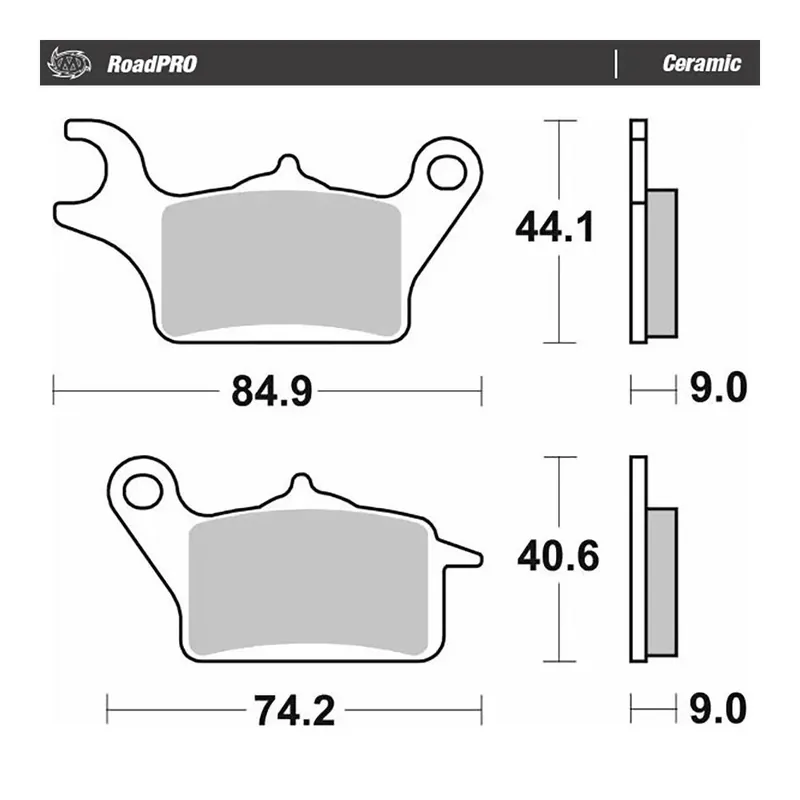 Moto-Master Bremsbelag RoadPRO Ceramic 416204 Online Kaufen