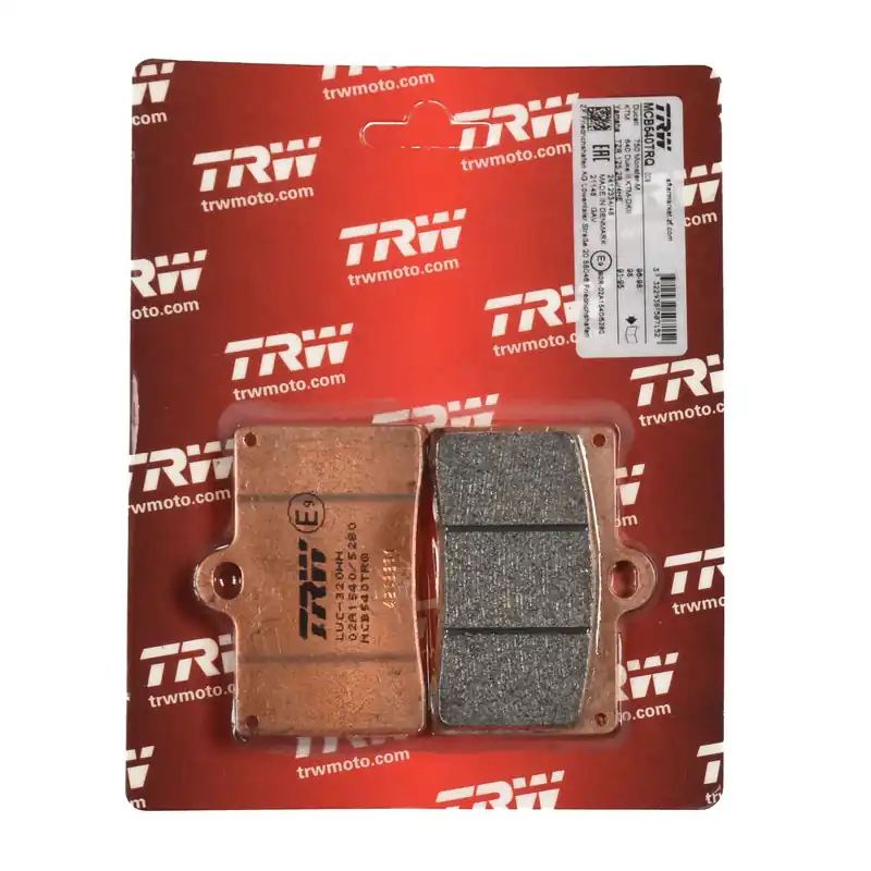 Preisreduziert TRW Bremsbelag Sinter Racing ABE MCB540TRQ