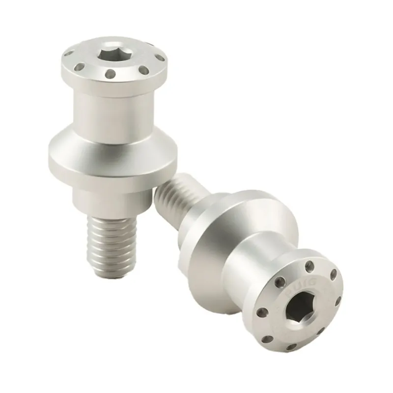 Puig Ständeraufnahme und Schwingenschutz M10x1,5 silber 5988P Schneller Versand