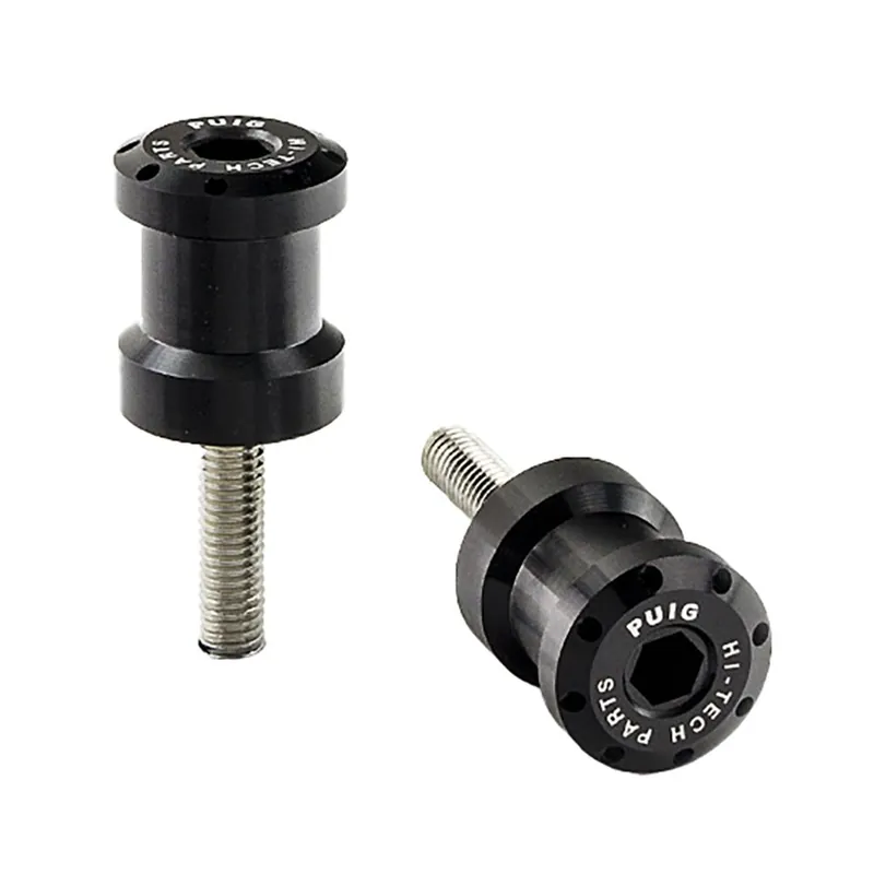 Begrenztes Angebot Puig Ständeraufnahme und Schwingenschutz M6 schwarz 5922N