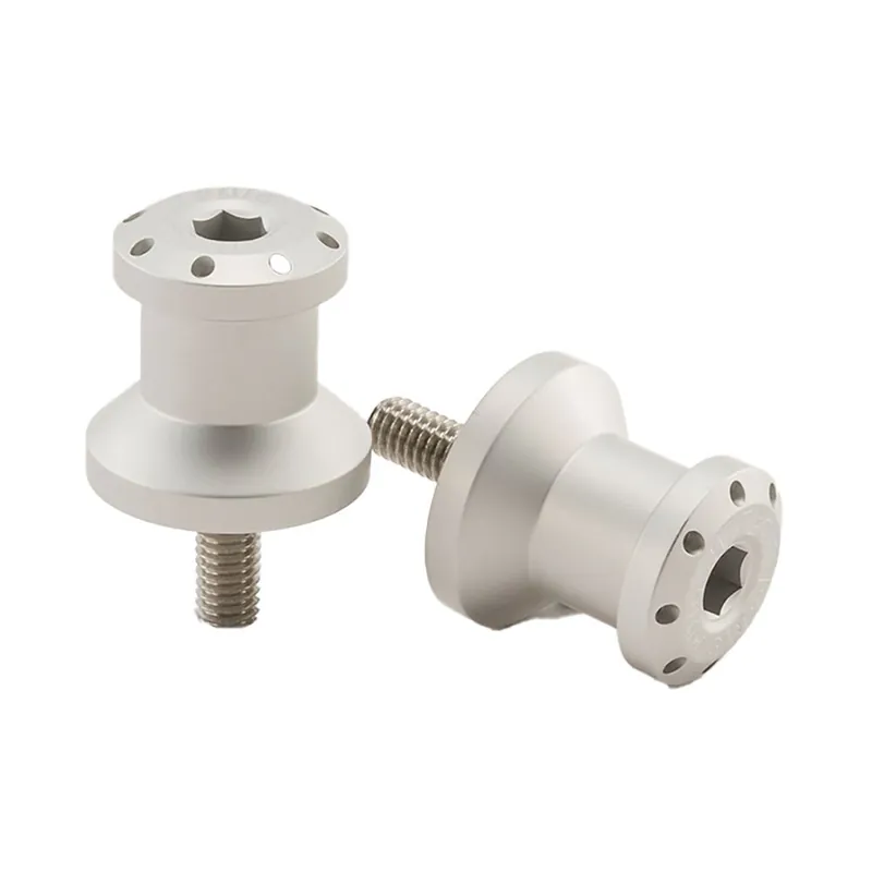 Puig Ständeraufnahme und Schwingenschutz M6 silber 5922P Gratis Versand