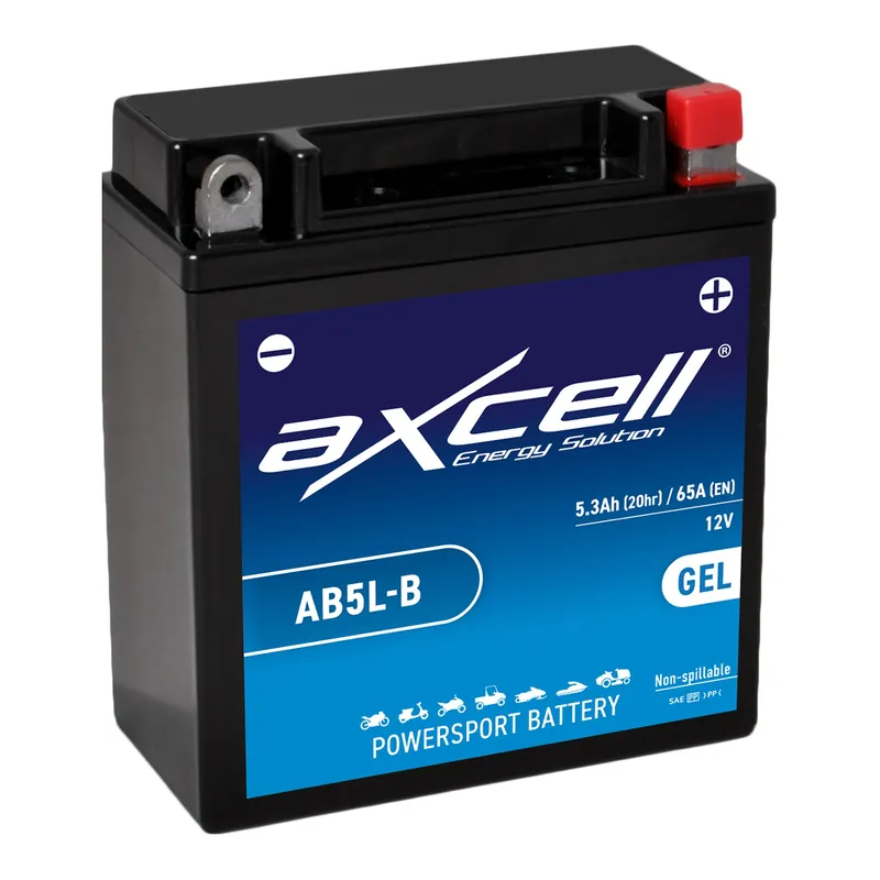 Letzte Chance AXCELL Batterie 12V YB5L-B GEL 50512 AB5L-B