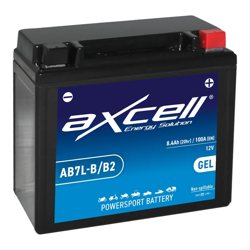 Angebot AXCELL Batterie 12V YB7L-B GEL 50712 AB7L-B/B2