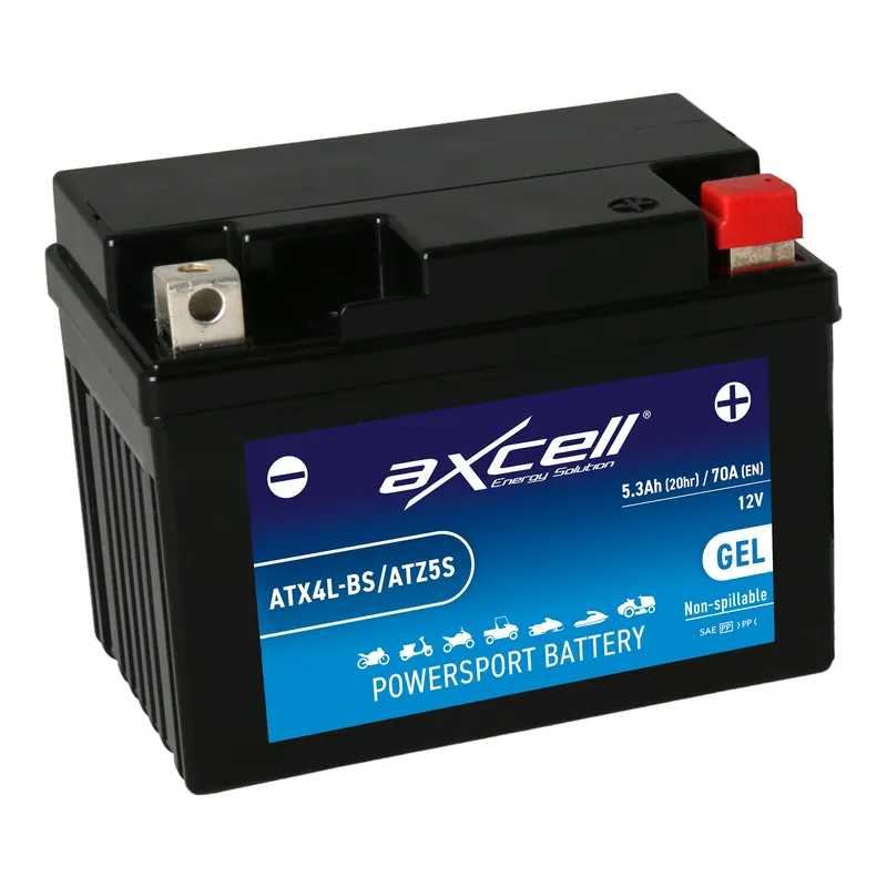 Top-Angebot AXCELL Batterie 12V YTX4L-BS GEL High Capacity ATX4L-BS/ATZ5S