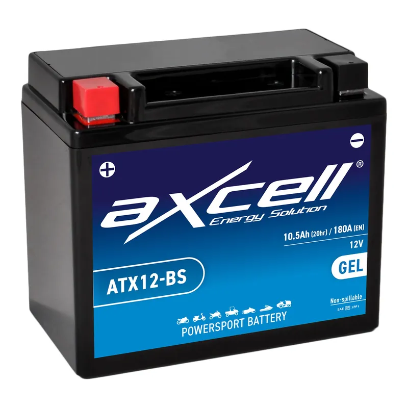 Online Kaufen AXCELL Batterie 12V YTX12-BS GEL 51012 ATX12-BS