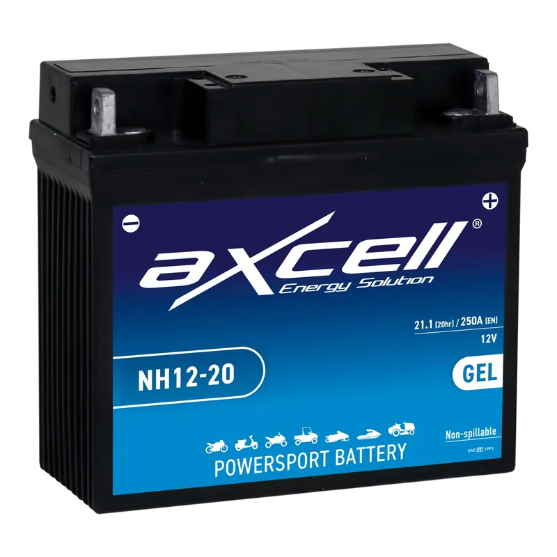 Wochenendangebot AXCELL Batterie 12V GEL 51913 NH12-20