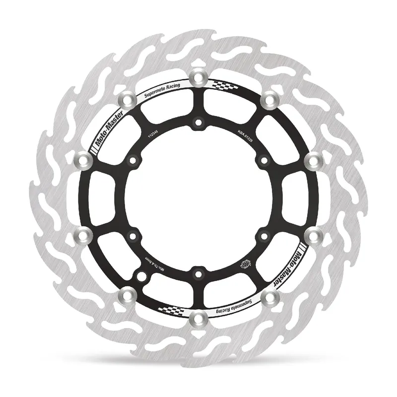 Expressversand Moto-Master Bremsscheibe Flame vorn schwimmend Supermoto Racing 112345