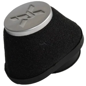 Neu Im Sortiment Pipercross Luftfilter 50mm ID Offset pod Filter - Schaumstoff Chrome Top