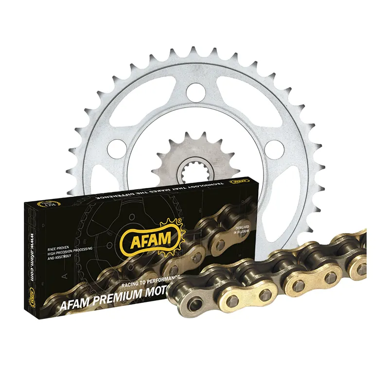 Zertifiziert AFAM Kettenkit (für: Husqvarna TE 510 (Einspritzer) 08-10 ) 520 MX6GG