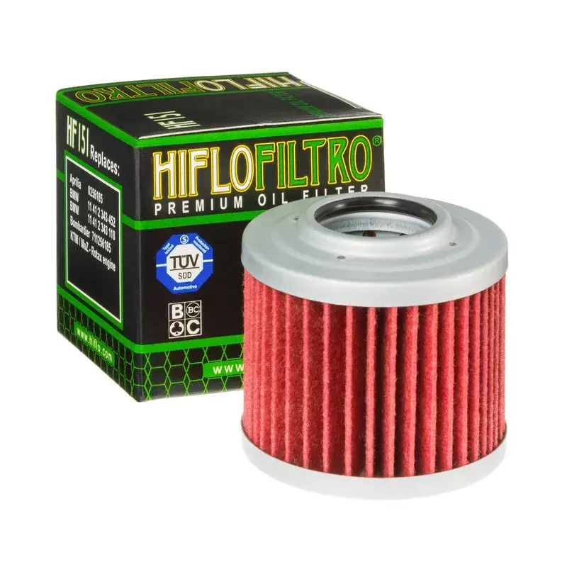 Bestpreis Hiflo Ölfilter HF151 passend für BMW, Aprilia, Husqvarna, Bimota, Jawa, MuZ