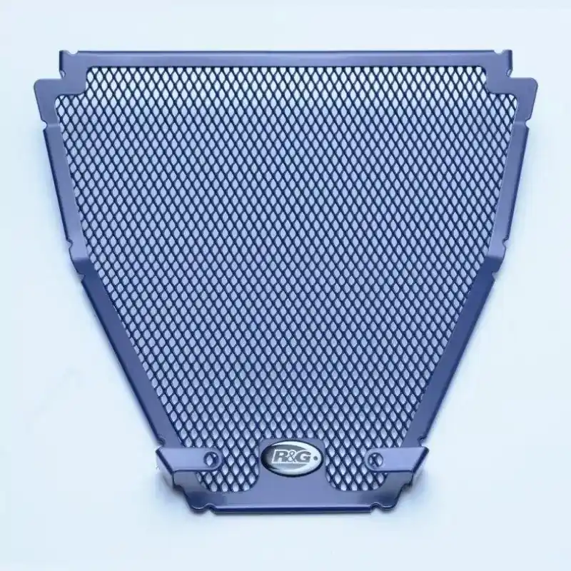 Markenprodukt R&G Racing Krümmerschutz Dunkelblau passend für Yamaha YZF-R3 / R25 2014-2018