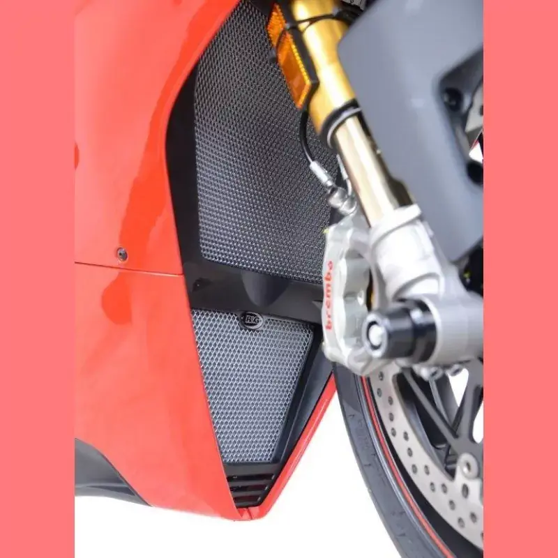 Nur Heute R&G Racing Kühlergitter Schutz Set Wasser und Öl passend für Ducati Panigale V4 2018-2024