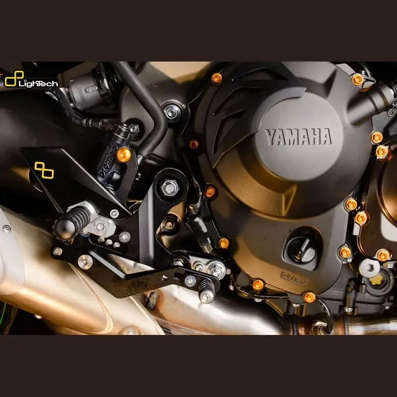 Billig Lightech Motorschrauben Set Ergal passend für Yamaha MT-09 2013-2016