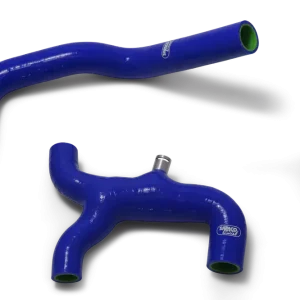 SAMCO SPORT Silikonschlauch Kit Thermostat Bypass passend für Ducati Panigale V4 2018-2024 blau Echt