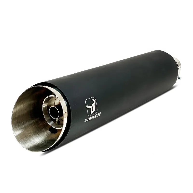 Abverkauf IXRACE Auspuff MKC Series Custom Black NK 7046 SB