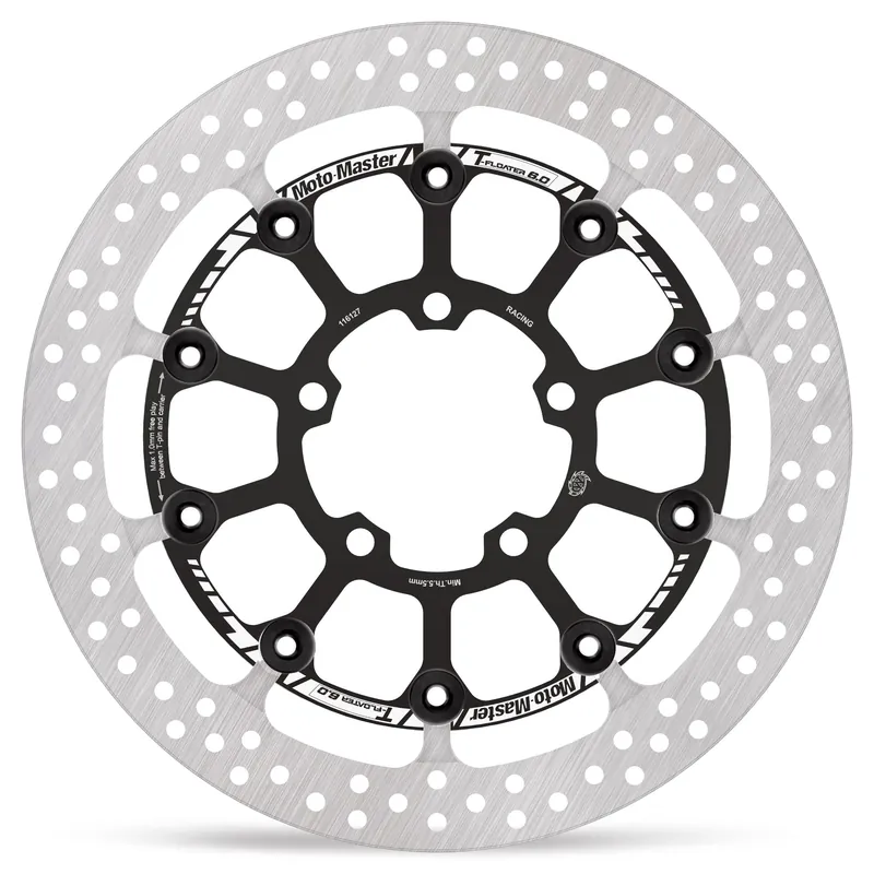 Kostenloser Versand Moto-Master Bremsscheibe Halo T-Floater Racing - 6,0 mm 116127