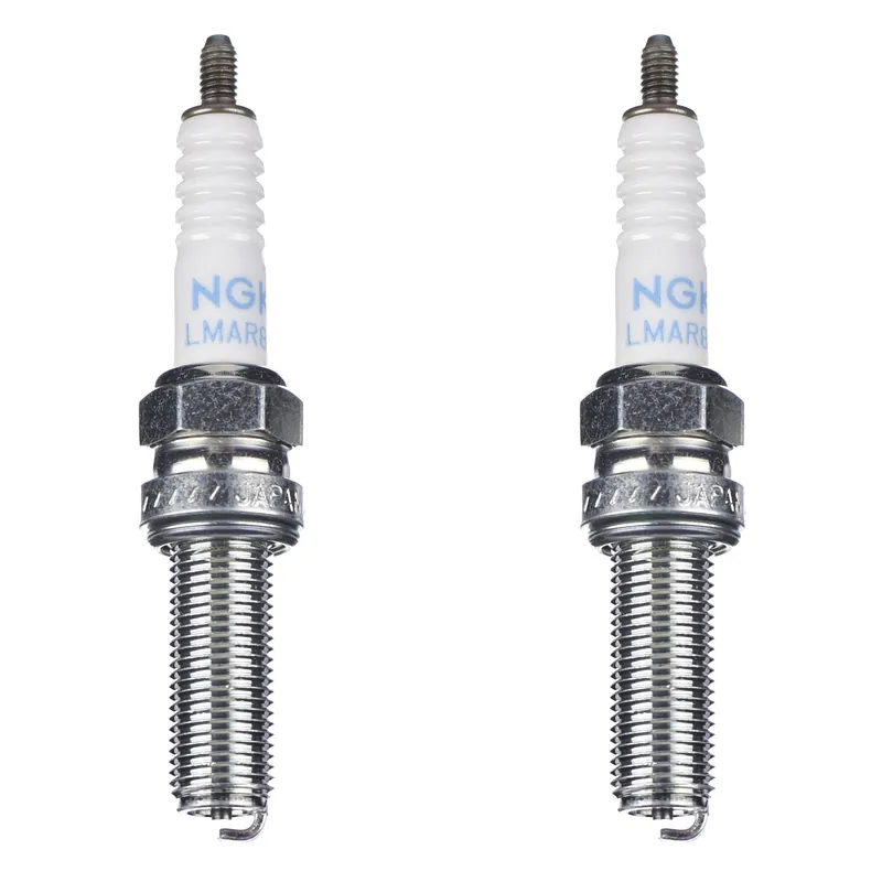 Neu Im Sortiment NGK Zündkerze LMAR8G 95627 2er Set