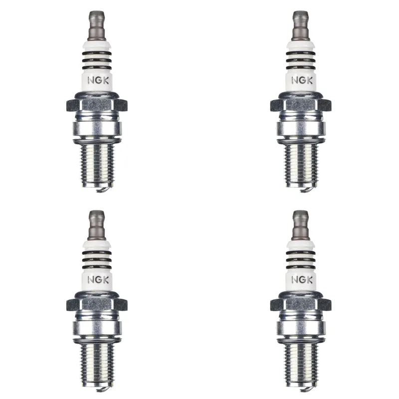 Versand Am Gleichen Tag NGK Zündkerze BR9ECMIX Iridium 2707 4er Set