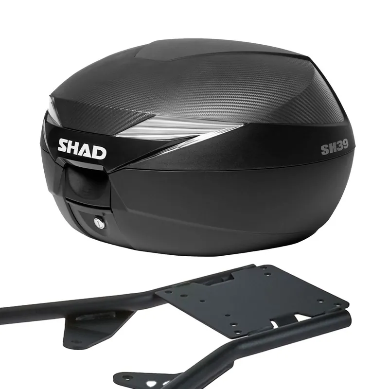 SHAD Topcase inklusive Gepäckträger Komplettset 39 Liter 194-159-0195 Neu