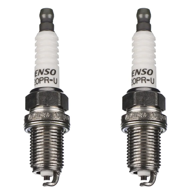 DENSO Zündkerze K20PR-U m. fester Mutter 2er Set Highlight