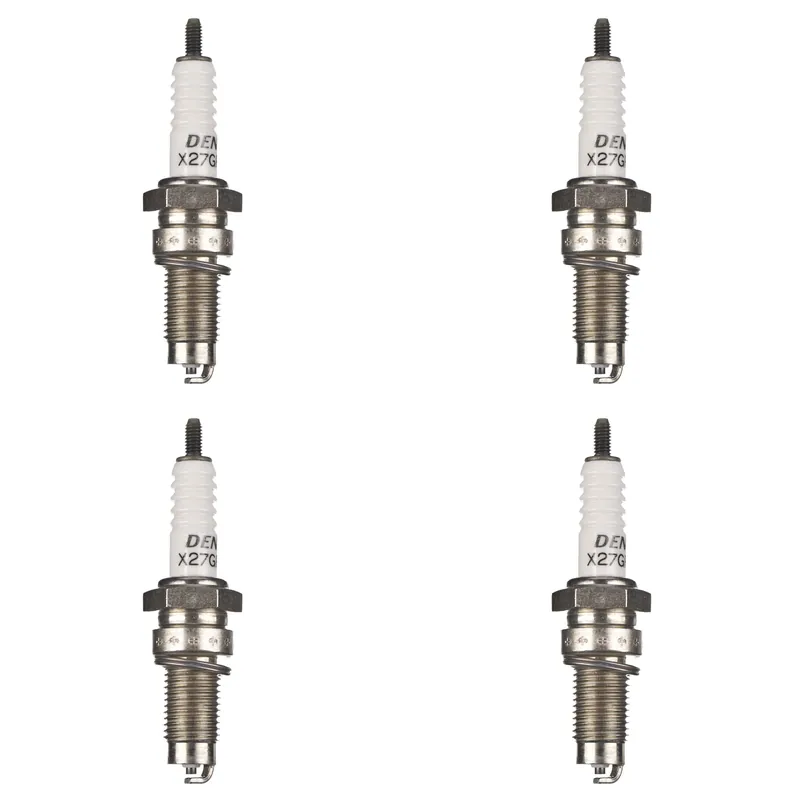 Kostenloser Versand DENSO Zündkerze X27GPR-U 4er Set